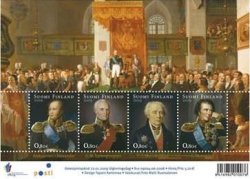 Finland Finlande Finnland 2009 200 ann Grand Duchy of Finland Emperor Alexander I others set of 4 stamps in block MNH