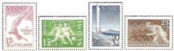 Finland 1952 Summer Olympic Games in Helsinki set of 4 stamps MNH (**)