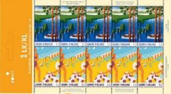 Finland Finnland Finlande 2012 Europa CEPT visit to Finland sheetlet mint