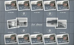 Aland Islands Åland Finland 2009 My Åland Martti Ahtisaari Honeymoon memories block of 10 stamps and labels MNH