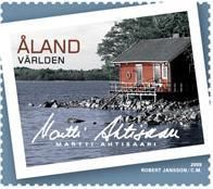 Aland Islands Åland Finland 2009 My Åland Martti Ahtisaari Honeymoon memories stamp mint