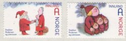 Norway Norvege Norwegen 2012 Merry Christmas and Happy New Year ! set of 2 stamps mint