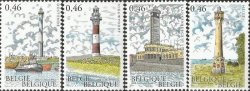 Belgium Belgique Belgien 2006 Lighthouses set of 4 stamps MNH