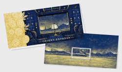 France 2023 1883 Orient Express special edition large format block in booklet MNH
