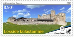 Estonia Estland Estonie 2023 Rakvere castle Summer in Estonia Tourisme BeePost stamps MNH