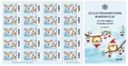 Finland Finnland Finlande 2023 Merry Christmas and Happy New Year ! special booklet of 20 stamps MNH