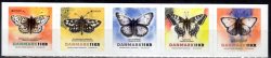 Denmark Danemark Danmark 2021 Europa CEPT Endangered National Wildlife Butterflies set of 5 stamps MNH