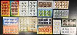Lithuania Litauen Lituanie 1996 - 2006 Europa CEPT full 17 sheetlets set CTO VF condition