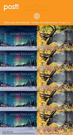 Finland Finnland Finlande 2018 The charm of Lapland Posti sheetlet MNH