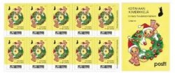Finland Finnland Finlande 2023 Merry Christmas and Happy New Year ! booklet of 10 stamps domestic MNH
