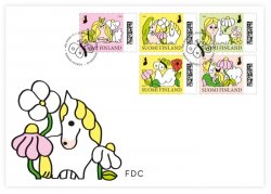 Finland Finnland Finlande 2024 Spring dreams symbolic contemporary art Posti FDC