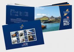 Isle of Man IOM Great Britain 2024 Royal National Lifeboat Institution RNLI 200 ann special limited edtiton booklet