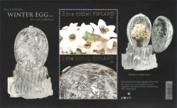 Finland Finnland Finlande 2005 Faberge jewelry Stamps anniversary phenomenal beauty! block MNH