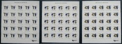 Lithuania Litauen Lituanie 2024 Definitives Cultural heritage of the Baltic peoples set of 3 sheetlets MNH