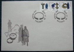 Lithuania Litauen Lituanie 2024 Definitives Cultural heritage of the Baltic peoples FDC