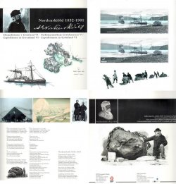 Finland Greenland 2008 joint issue polar discoveries Nordenskiöld special limited edition booklet