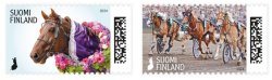 Finland Finnland Finlande 2024 100 years of Royal trots Horses set of 2 stamps MNH