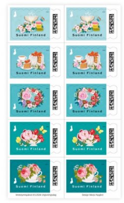 Finland Finnland Finlande 2024 Time for celebration ! sheetlet / booklet of 2 sets MNH