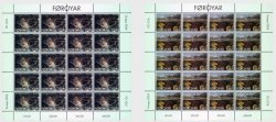 Faroe Islands Denmark 2024 Europa CEPT Undewater flora and fauna set of 2 sheetlets MNH