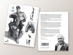 Finland Finnland Finlande 2014 Tom of Finland Outstanding photographer set of 3 stamps in block MNH