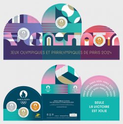 France 2024 Olympic Games Paris Olympics Olympic Inter Jop set in special booklet MNH