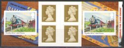 Great Britain United Kingdom 2011 Thomas the Tank Engine Definitives booklet MNH