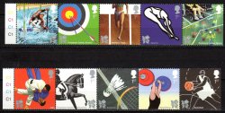 Great Britain United Kingdom 2012 Olympic games London Olympics sports set of 10 stamps MNH