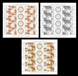 Belarus Belorussia Weissrussland 2012 XXX Olympic Games in London Olympics Set of 3 sheetlets with labels MNH
