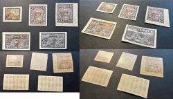 Russia RSFSR 1923 Philately for the workers overprints RARE set 5 stamps MNH