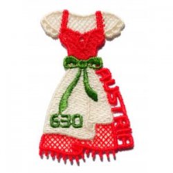 Austria Österreich L'Autriche 2016 Dirndl - women's national costume of the German-speaking Alpine regions block MNH