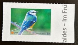 Germany Deutschland Allemagne 2024 Birds Tit stamp LMFpost MNH
