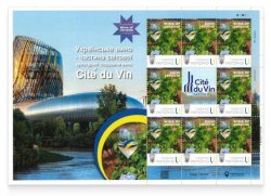 Ukraine 2024 Ukrainian wine is part of world culture limited edition block / sheetlet MNH