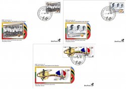 Lithuania Litauen Lituanie 2024 Olympic games Paris Olympics 100 Ann Lithuanian Athletes' Participation BeePost FDC set