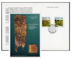 Lithuania Litauen Lituanie 2010 UNESCO Kernave archeology and landscape museum and park RARE special official booklet