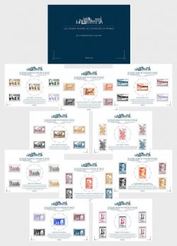 France 2024 Rich Hours Of French History From Prehistory To The Year 1000 Special set of 10 block's MNH