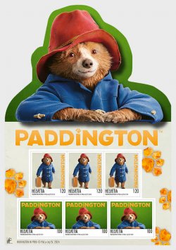 Switzerland Schweiz Suisse 2024 Paddington Special block / sheetlet MNH