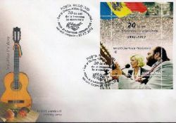 Moldova. 20th anniversary of the tragic death of Doina and Ion Aldea-Teodorovich. FDC