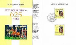Lithuania 2012 625 years of Christianity in Lithuania special limited edition booklet