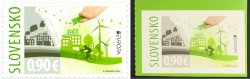 Slovakia 2016 Europa CEPT Think Green Set of 2 stamps perforated and self-adhesive MNH