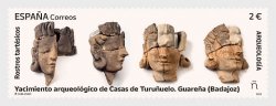 Spain Espagne Spanien 2024 Archeology Tartesian Remains From The Turuñuelo Houses Site Stamp MNH