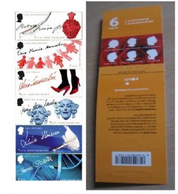 Finland 2010 Women's Day March 8 Outstanding Finnish Women Set of 6 stamps in booklet MNH