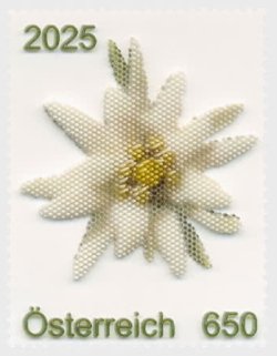 Austria 2025 Edelweiss Reloaded 3D printing Stamps MNH