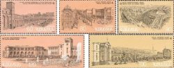 Armenia 1995 Armenian Christianity 1700 ann Erevan architecture Set of 5 stamps MNH