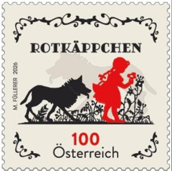 Austria 2026 Little Red Riding Hood Stamp MNH