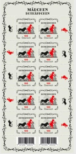 Austria 2026 Little Red Riding Hood Sheetlet MNH
