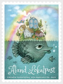 Aland Finland 2025 Magical Island Stamp MNH