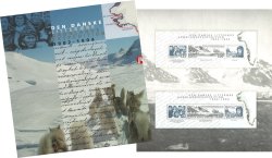 Denmark Greenland 2003 Greenland expedition of 1902-1904 Joint issue Set of 2 block's in special folder MNH