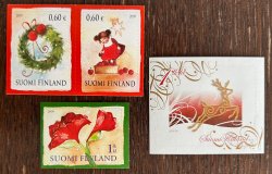 Finland 2009 Christmas Full set of 4 stamps MNH