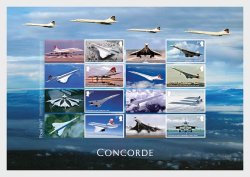Great Britain United Kingdom 2026 Aviation legend Concorde Special limited edition block / minisheet MNH