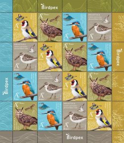 Croatia 2022 Forest birds Birdpex Sheetlet MNH